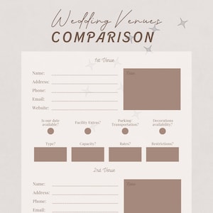 Digital Download Wedding Planner