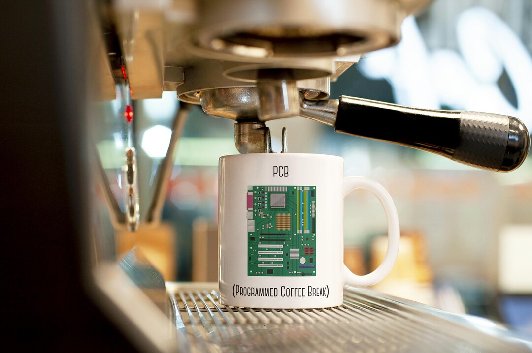 Funny PCB Mug 11 Oz | Software Engineer Gift, Arduino Mug, Circuit ...