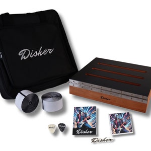 Disher Adjustable Guitar Pedalboard (Club/Medium Size)