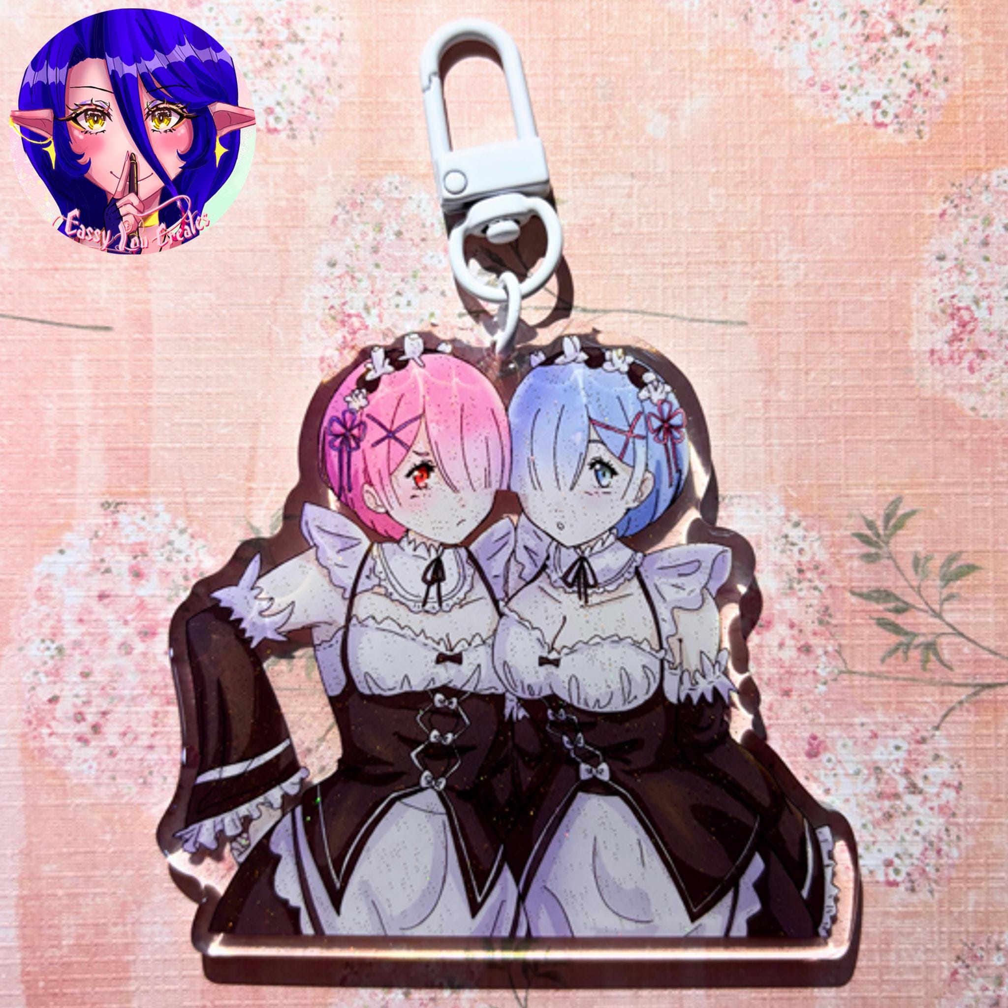 Rem Keychain Rezero - Etsy