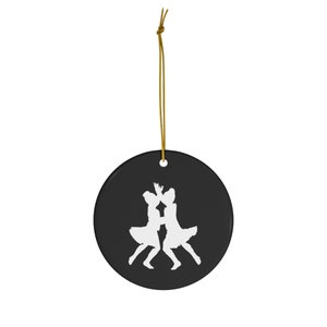 Ornamento de cerâmica, ornamento de dança das montanhas