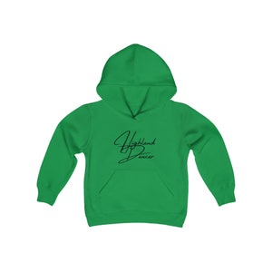Highland Dancer - Youth Heavy Blend Hooded Sweatshirt