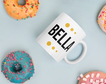 Custom Kid's Name Mug - Personalized Gift for Kids - Unique Child's Keepsake Mug
