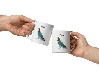 Personalized Pet Photo & Name Mug - Custom Gift for Pet Owners - Unique Pet Keepsake Cup