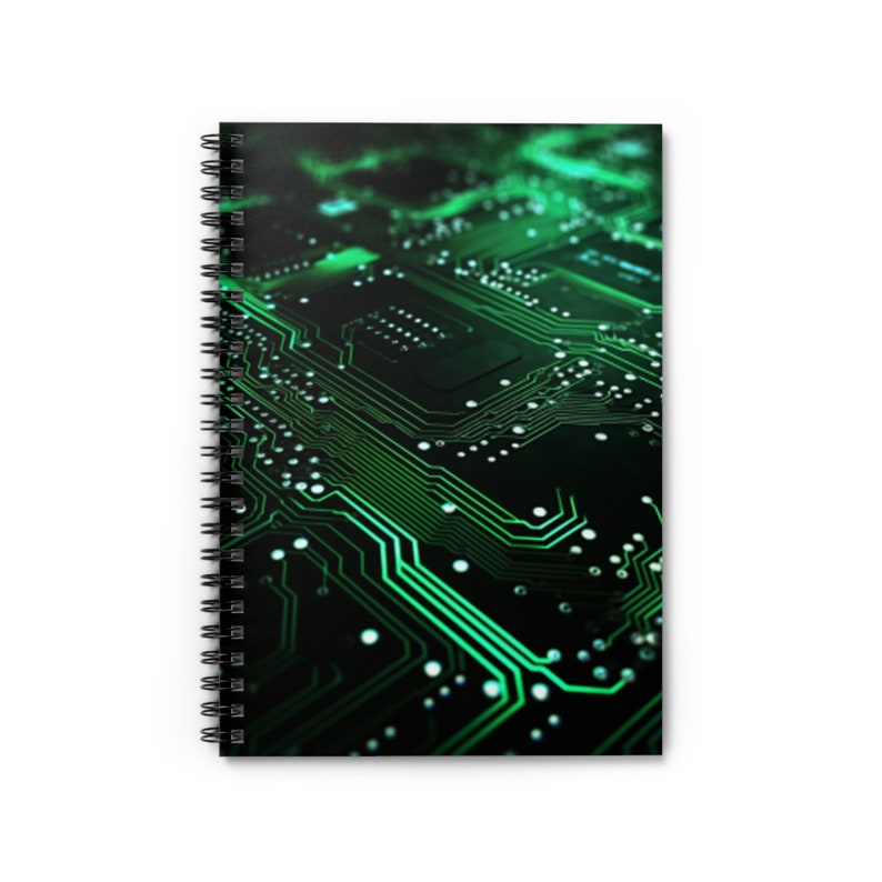 Circuit Board Notebook Ideal Computer Nerd Gift for Engineers and