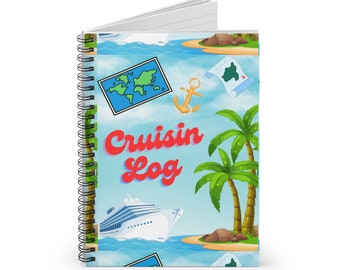 Cruise Addict Journal - Travel Log, Cruise Notebook, Personal Diary - Cruise Squad Gift