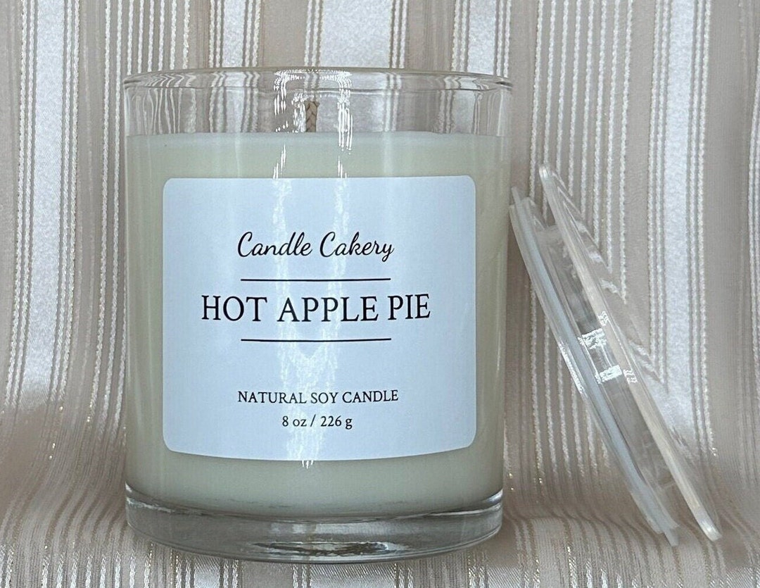 Apple Pie Scented Candle Natural Soy Wax Handmade in USA Etsy