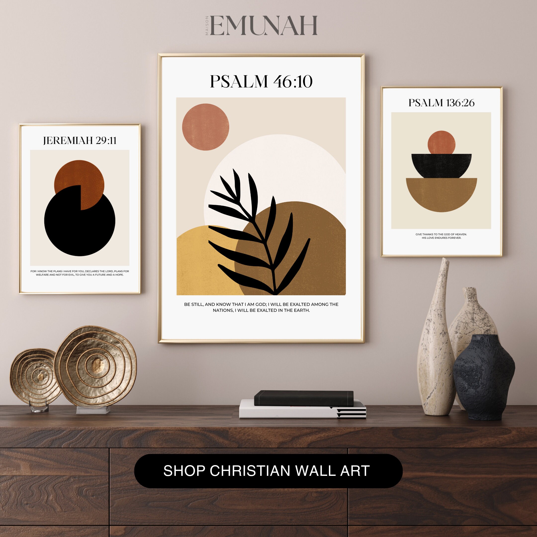 Psalm 46:10 Digital Download Bible Art Bible Verse Wall Art Christian ...