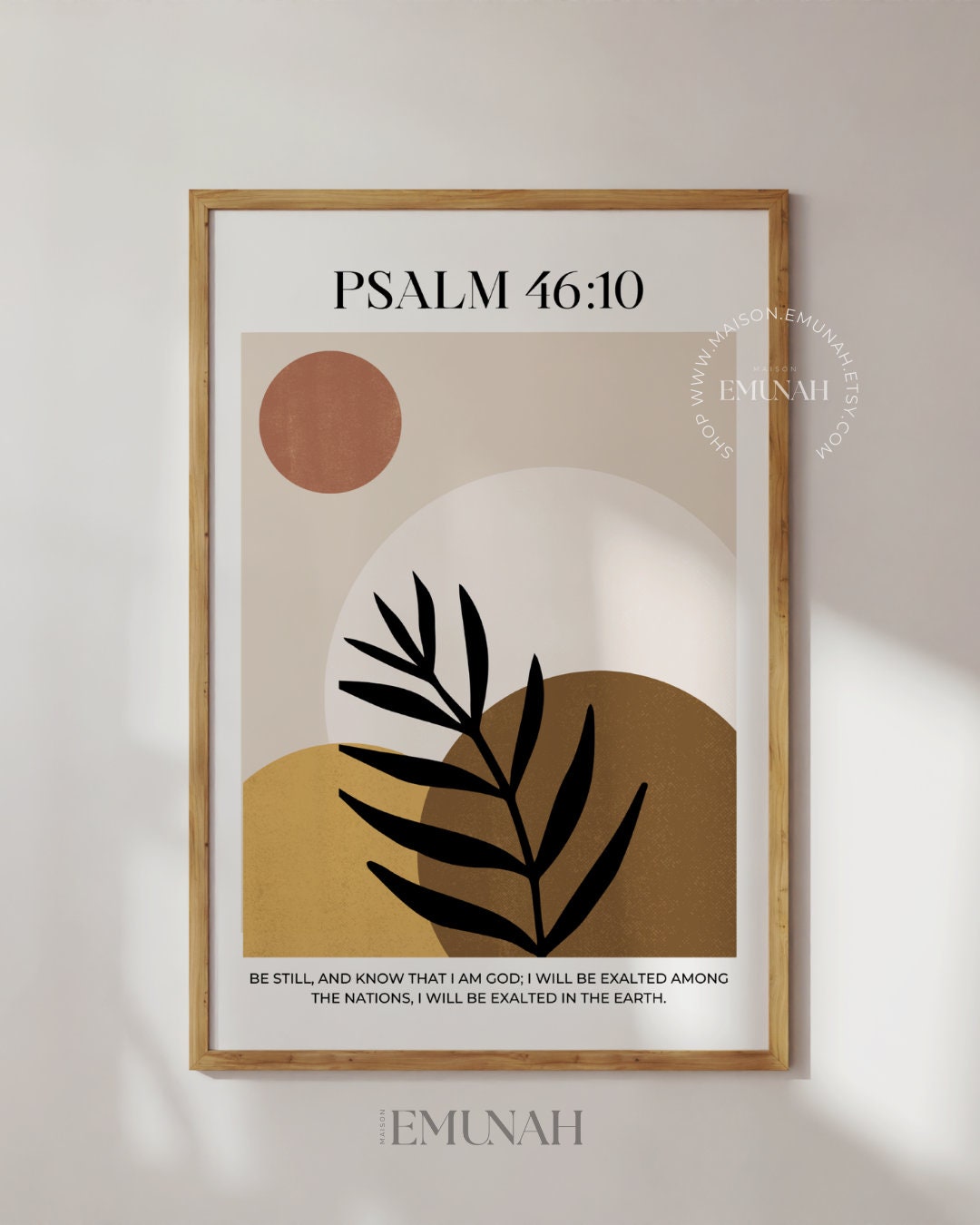 Psalm 46:10 | Digital Download | Bible Art | Bible Verse Wall Art ...