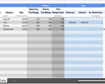 Vehicle Mileage Tracker