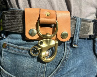 Leather Belt Clip