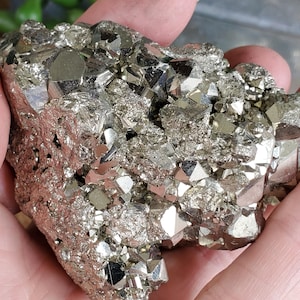 Stunning Pyrite Pieces stones, Choose from Dropdown, Wealth, Abundance Good Luck, Graduation Gift, Money Stone, Powerful Protection Stone