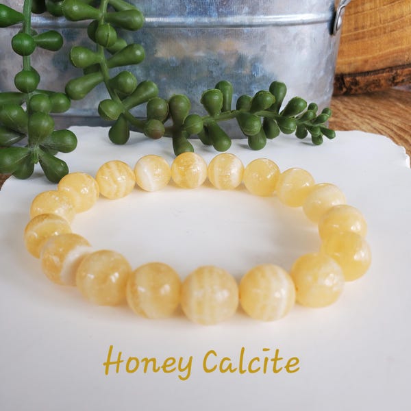 Calcite Bracelet - Etsy