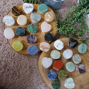 Natural Crystal Phone Grip, Natural Crystal Phone Holder, Crystal Phone Grip, Various Crystals, Jade, Quartz, Jasper, Aventurine, and more!