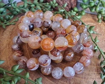 Golden Healer Bracelet, Gorgeous 9-15mm Chunky Golden Healer Bracelet, Beaded Golden Healer Bracelet, Natural Golden Healer