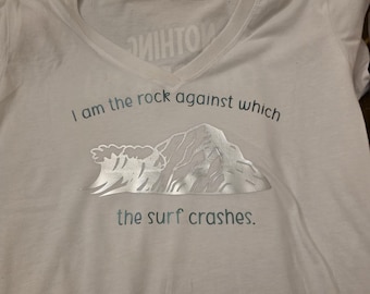 Affirmation T-shirt women's v neck XL