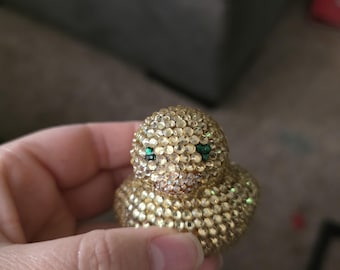 Bling Your Own Duck Kit – DIY Rhinestone Craft Kit – Custom Sparkly Duck Activity – Creative Gift for Teens & Adults