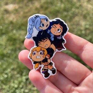 RWBY Team Charm - Pins/Keychain