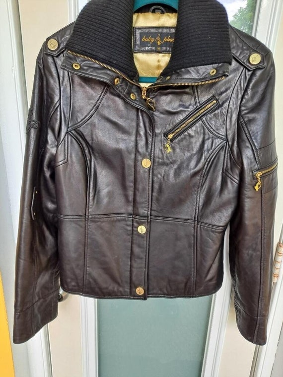 Vintage Baby Phat Styled as a Biker Jacket