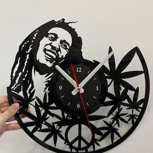 Bob marley wall art home decor gift for him music art