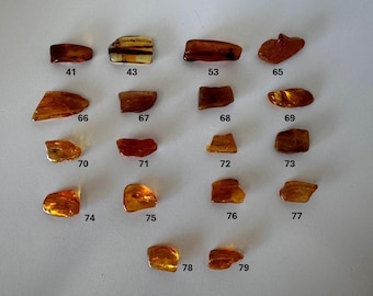 Amber Pieces, Baltic Natural **New Stock**