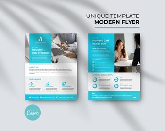 Business Flyer Modern Business Flyer Template Design Professional Flyer Services Flyer Professional Corporate Business Flyer Canva Template