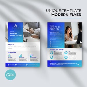 Marketing Flyer Template for Professionals Flyer Template Organizational Flyer Flyer Template for Business Flyer Canva