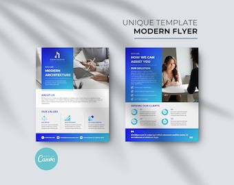 Marketing Flyer Template for Professionals Flyer Template Organizational Flyer Flyer Template for Business Flyer Canva