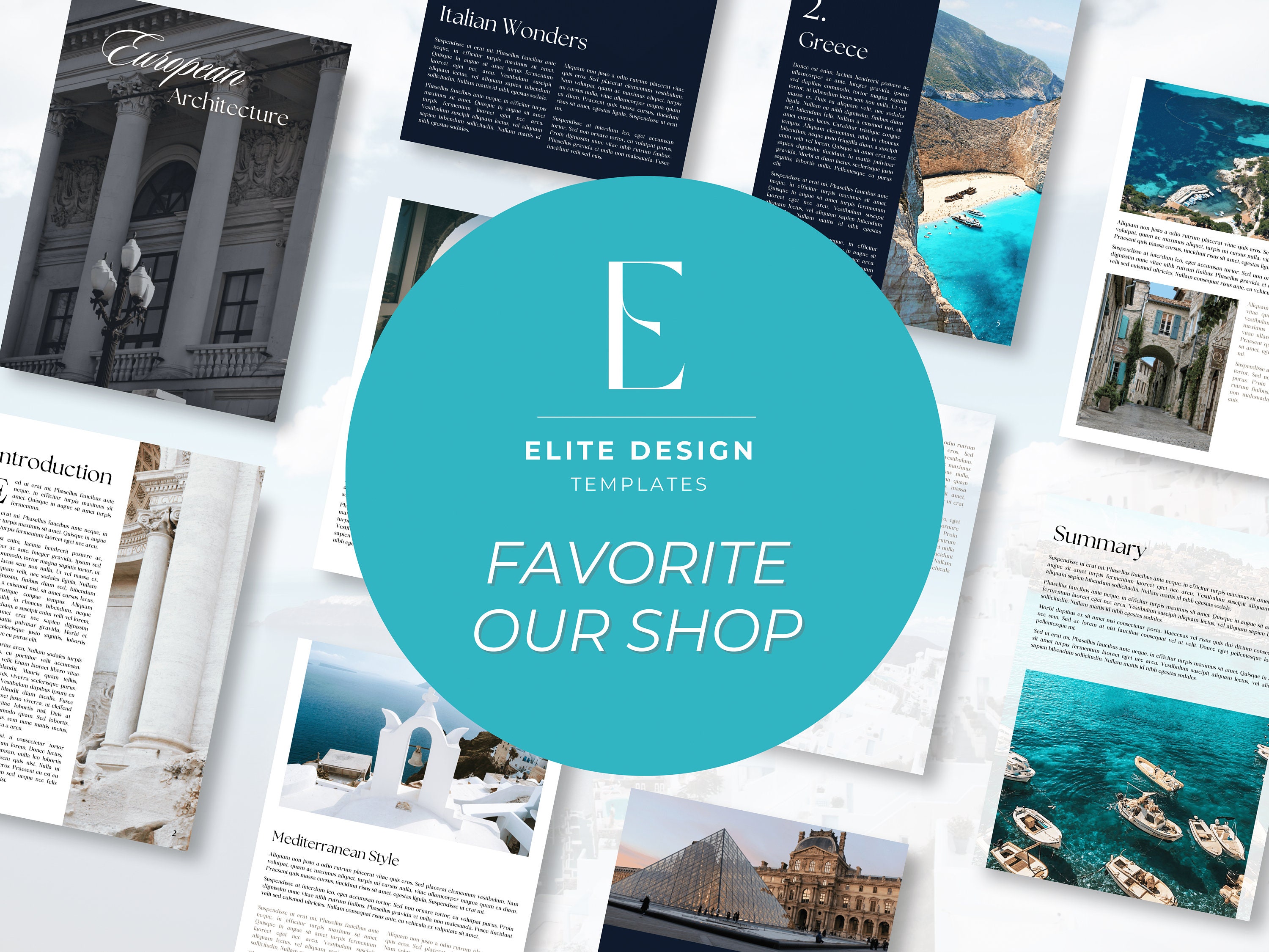 Travel Guide Template Architecture Template Travel Magazine Template ...