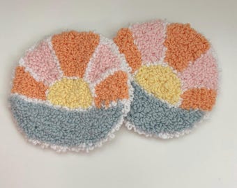 Ocean Sunrise Mug Rugs (pack of two)