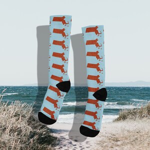 Massachusetts Karte Neuheit Socken, Funky Cape Cod Cosy Crew Socken, Karte von Massachusetts Mens Dress Socks