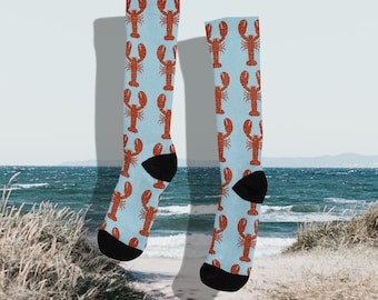 Colorful Lobster Print Novelty Crew Socks, Funky Groomsmen Wedding Dress  Socks - Etsy
