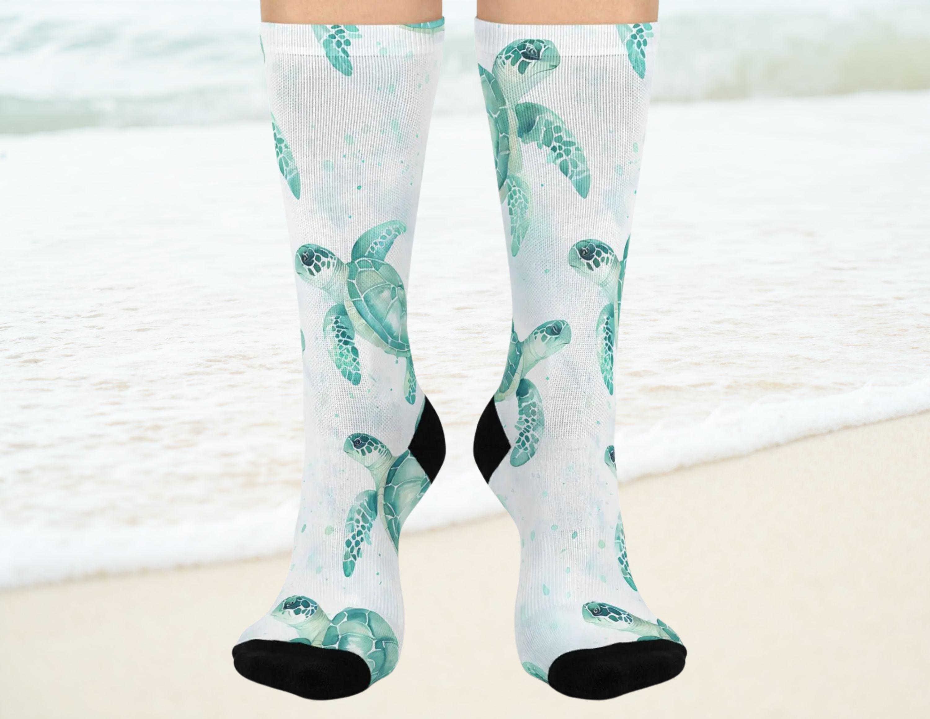 beach dress socks Blue midi dress with floral embroidery FELICITE  Bizuu