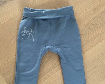 Baby-/Kleinkindhose (Jogginghose) hellblau