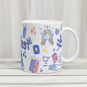 MANIFESTATION DESIGN 11 Oz Ceramic Coffee Mug - Manifest it - New Year Mug - Gift for Her - Office Mugs