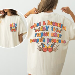 Ally LGBTQ+ T-Shirt, Colors Available, Perfect Gift For The Pride Month, ALLY Proud T-Shirts, Gay Gifts, I Don&#39;t Hate