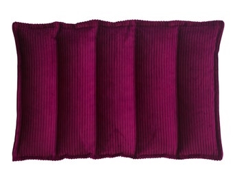 Large Segmented Wheat Bag - Cherry