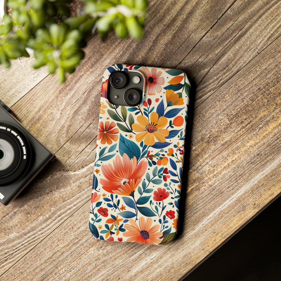 Patterned Iphone Case Cute Flower Pattern Magsafe iPhone Case - Floral Design iPhone Cover ...