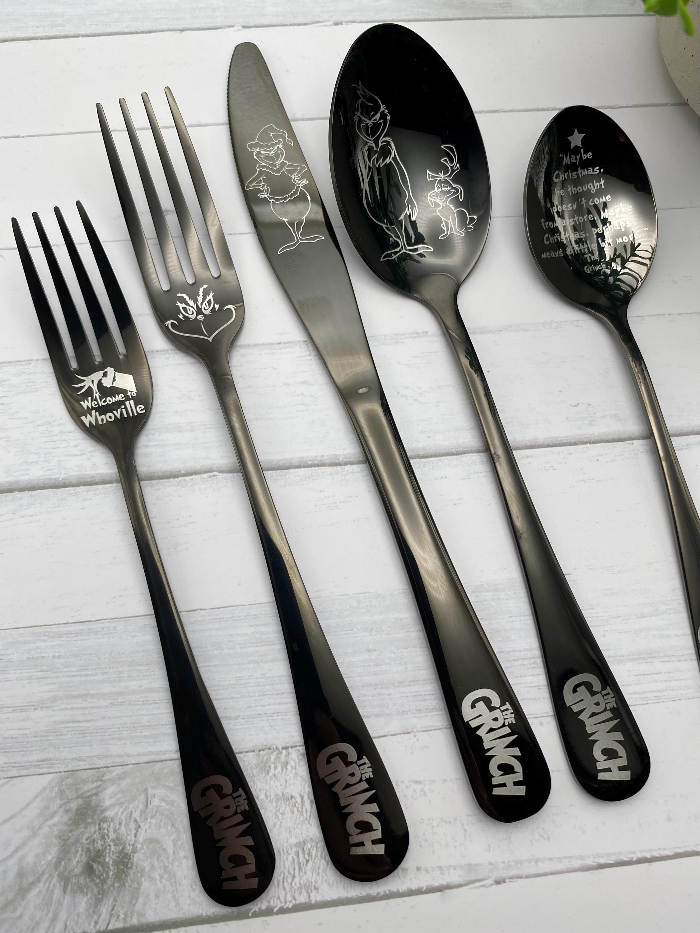 Snoopy Silverware - Etsy