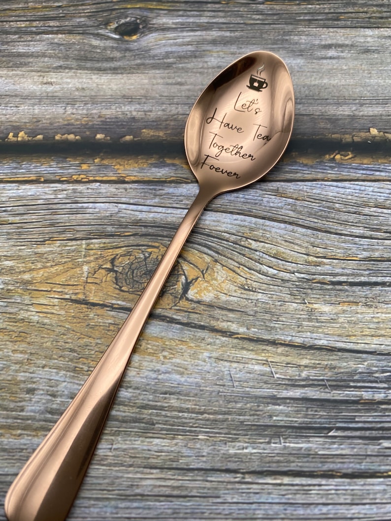Custom Utensils Personalized Spoon - Kitchen Utensils - Custom Engraved Spoon - Coffee ...