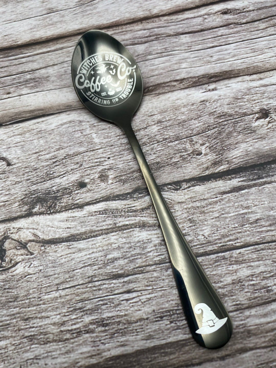 Custom Spoons Mini Personalized Spoons , Custom Kitchen Utensils, Witchy, Custom Engraved ...