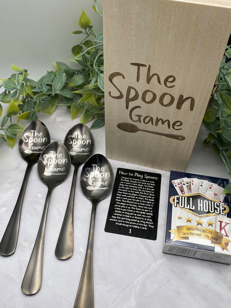 Spoon Game - Personalized Unique Gifts - Family Games - Kids Games ...