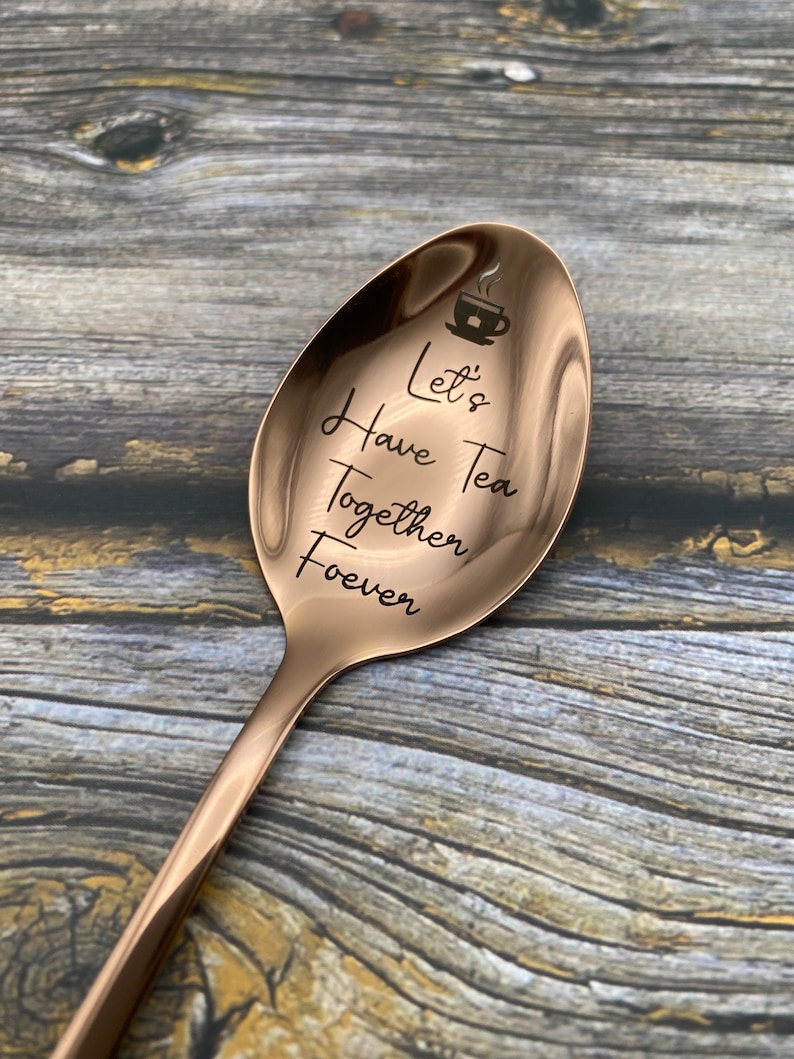 Custom Utensils Personalized Spoon - Kitchen Utensils - Custom Engraved Spoon - Coffee ...