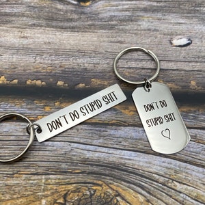 Key Chains • Personalized Key Chains •  Personalized Unique Gifts •Stainless Steel • Personalized • Custom Engraved Key Chains