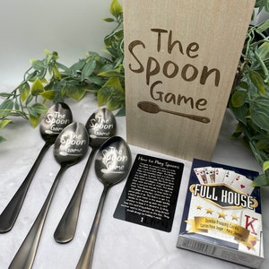 Spoon Game - Personalized Unique Gifts - Family Games - Kids Games ...