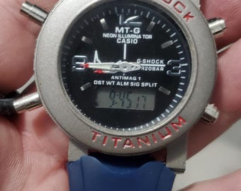 G-shock Titanium DW-8200 Analog and Digital Frogman Watch - Etsy