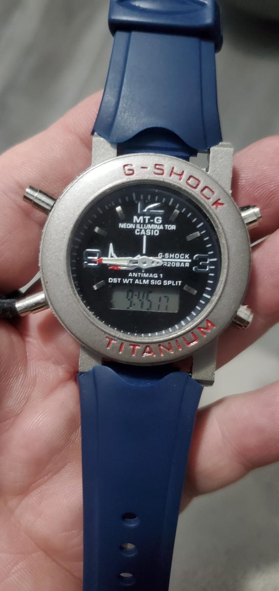 G-shock Titanium DW-8200 Analog and Digital Frogman Watch - Etsy
