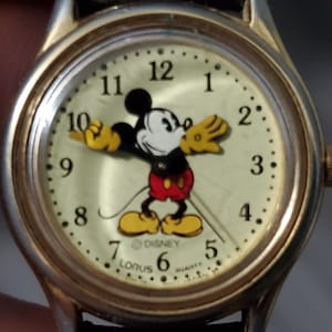 Lorus Vintage V515 - 6080 Mickey Mouse Quartz Watch