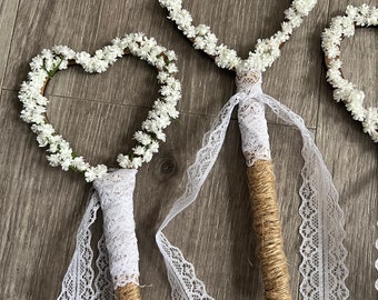 gypsophilia wands