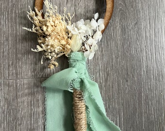 sage & dried flower wands